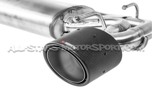 TERMINALE AKRAPOVIC DIAMETRO ORIGINALE CON VALVOLA image 1