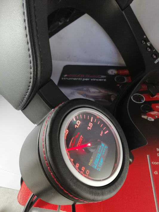 PORTA STRUMENTO PER INSTALLAZIONE MANOMETRO ORIGINALE 500 ABARTH image 1