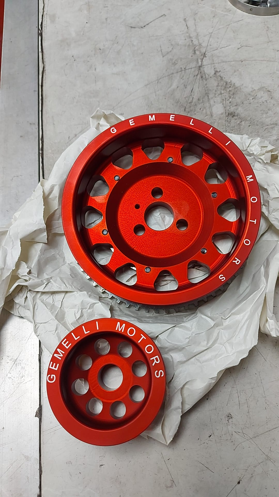 KIT PULEGGIE FONICA+ALTERNATORE image 1