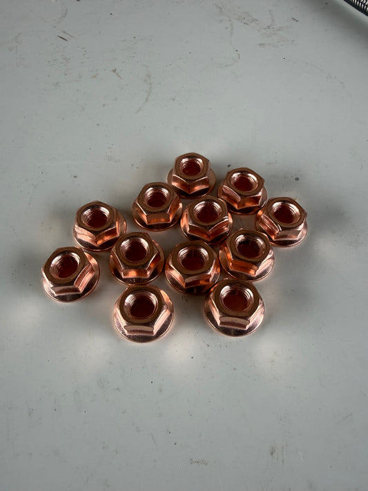 Dadi in Rame M8X1,25