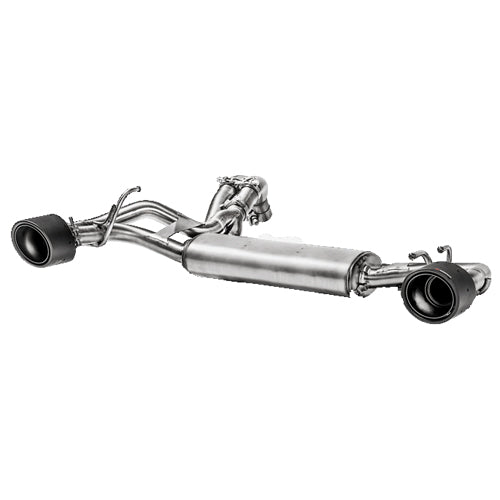 TERMINALE AKRAPOVIC DIAMETRO ORIGINALE CON VALVOLA