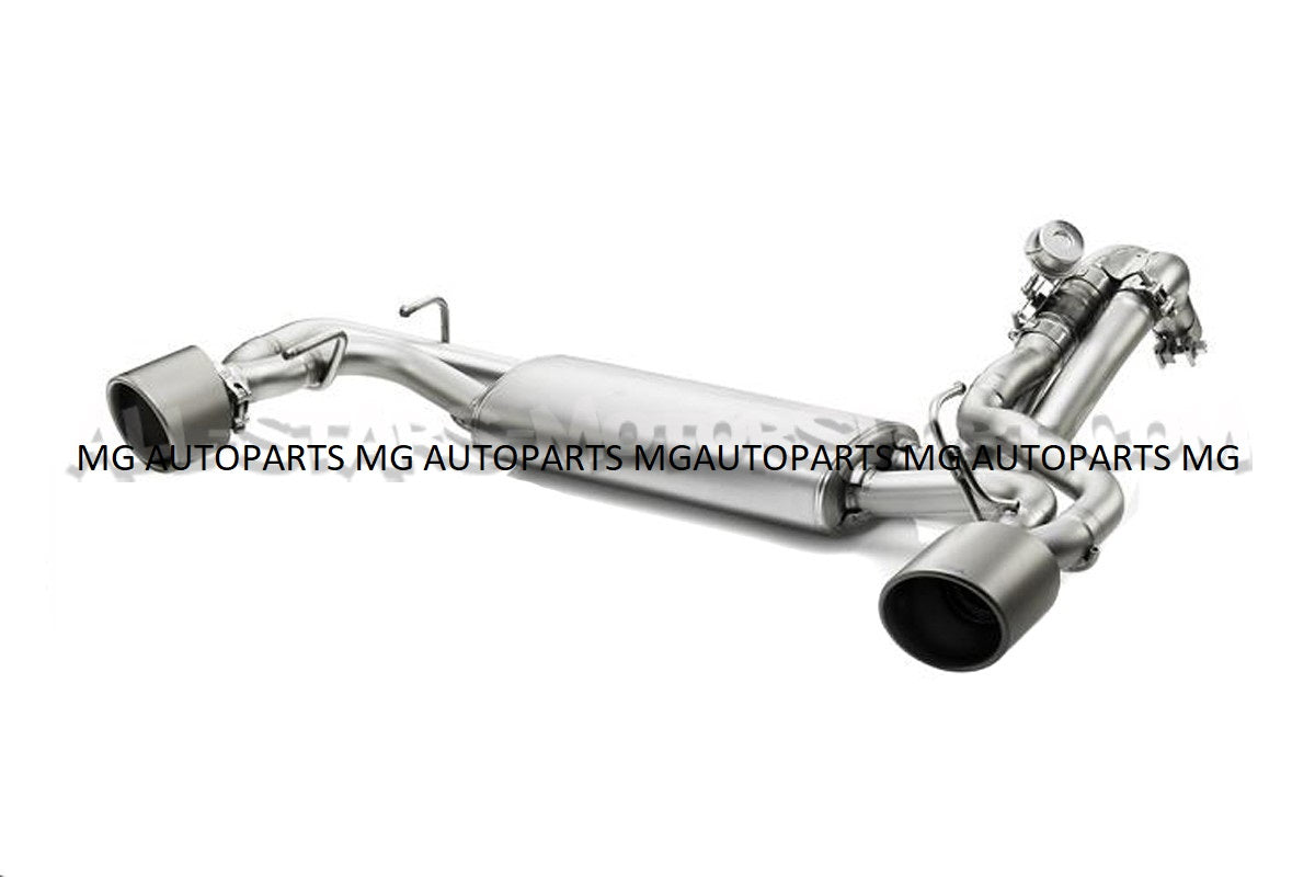 TERMINALE AKRAPOVIC DIAMETRO ORIGINALE CON VALVOLA image 0