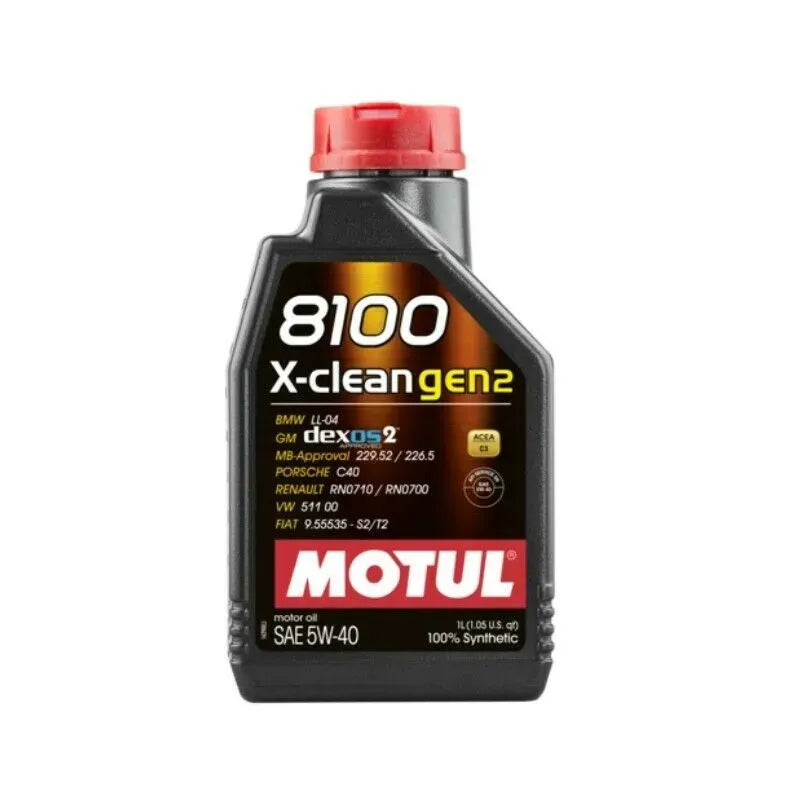 MOTUL 8100 X-CLEAN GEN2 5W-40 1LT